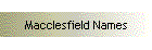 Macclesfield Names