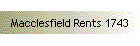 Macclesfield Rents 1743